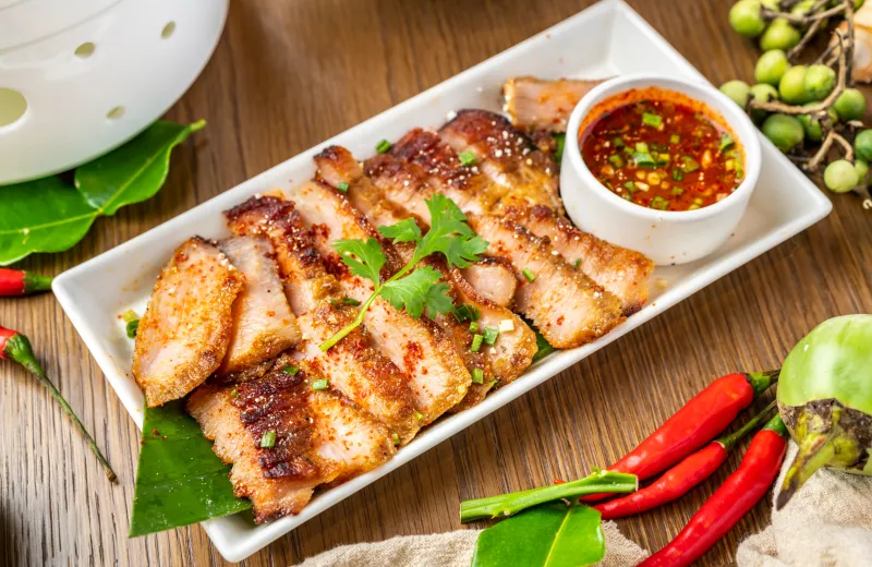 Grilled Pork Neck