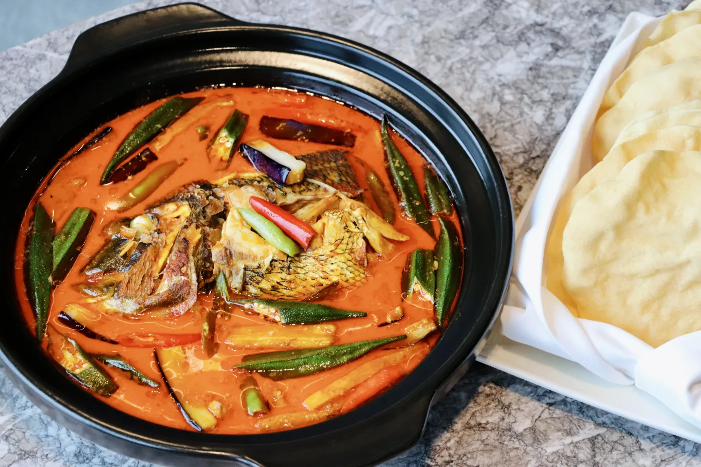 SIGNATURE CURRY FISH HEAD